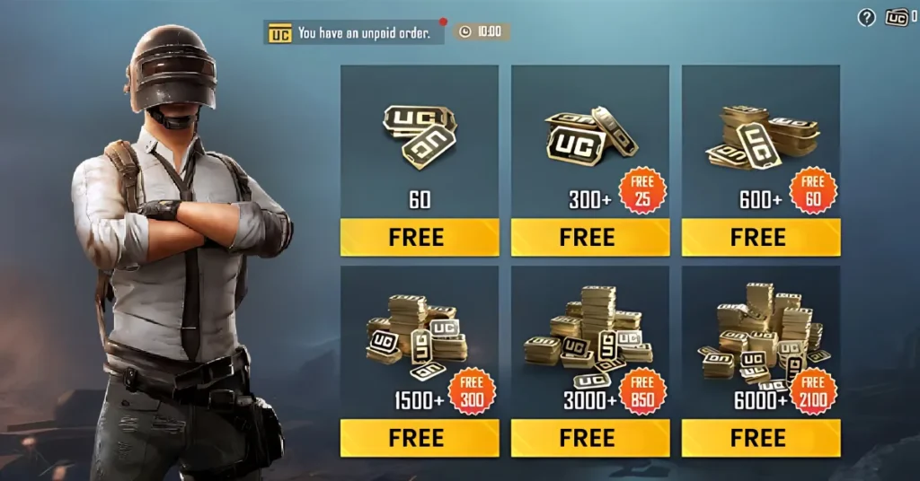 Free UC in BGMI