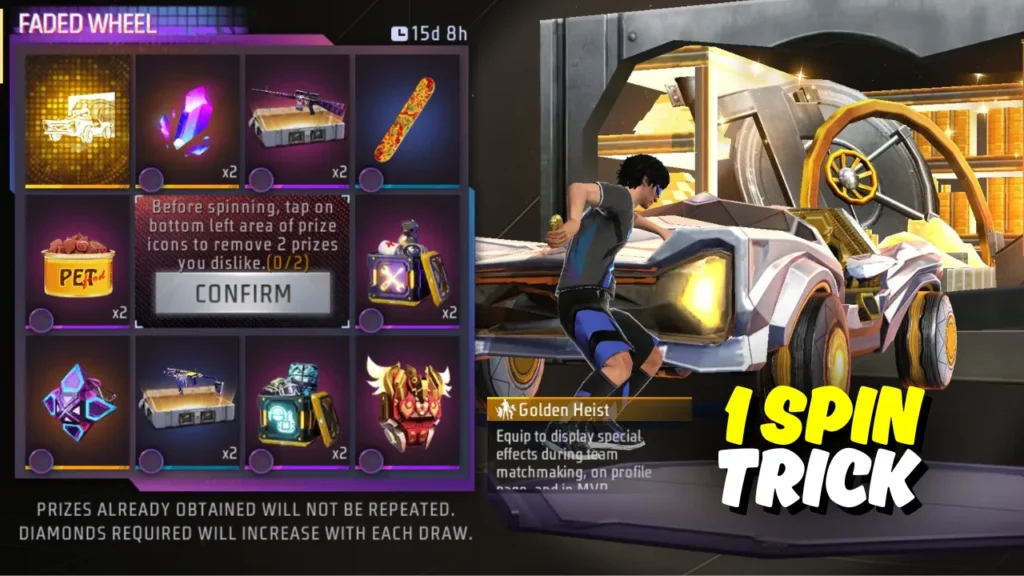 Golden Heist Arrival Animation