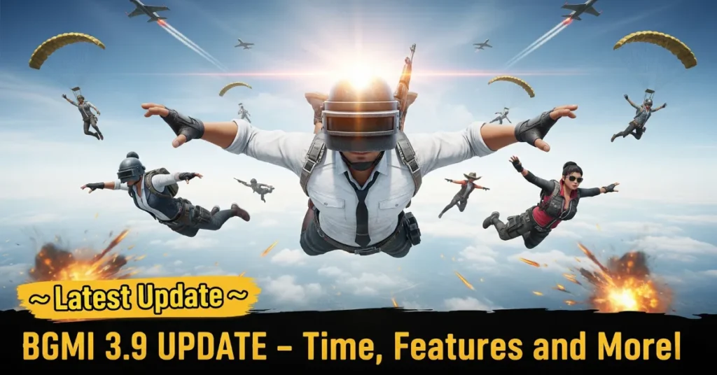 BGMI 3.9 Update Release Date