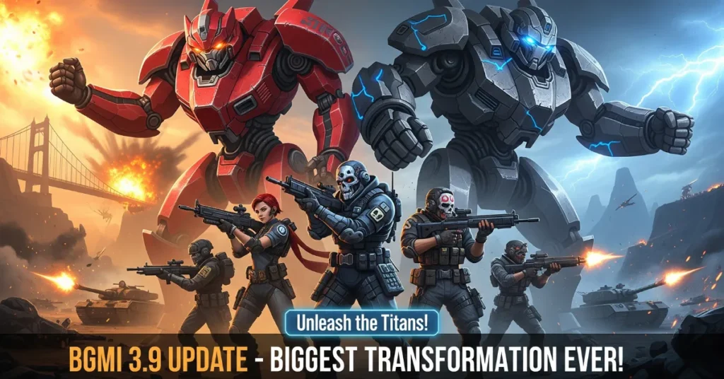 BGMI 3.9 Update Release Date