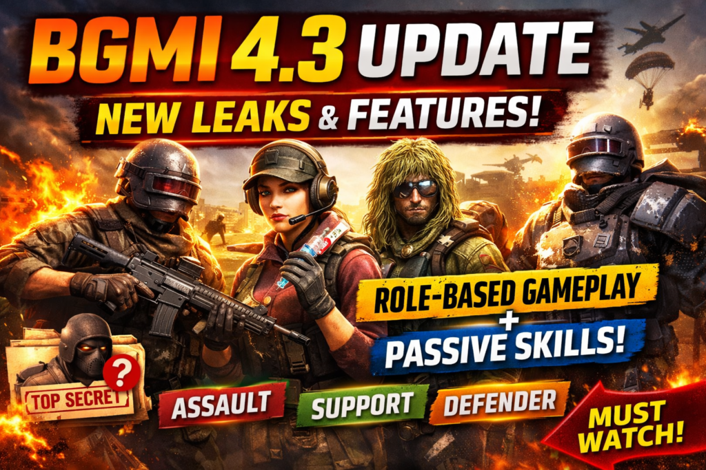 BGMI 4.3 Update