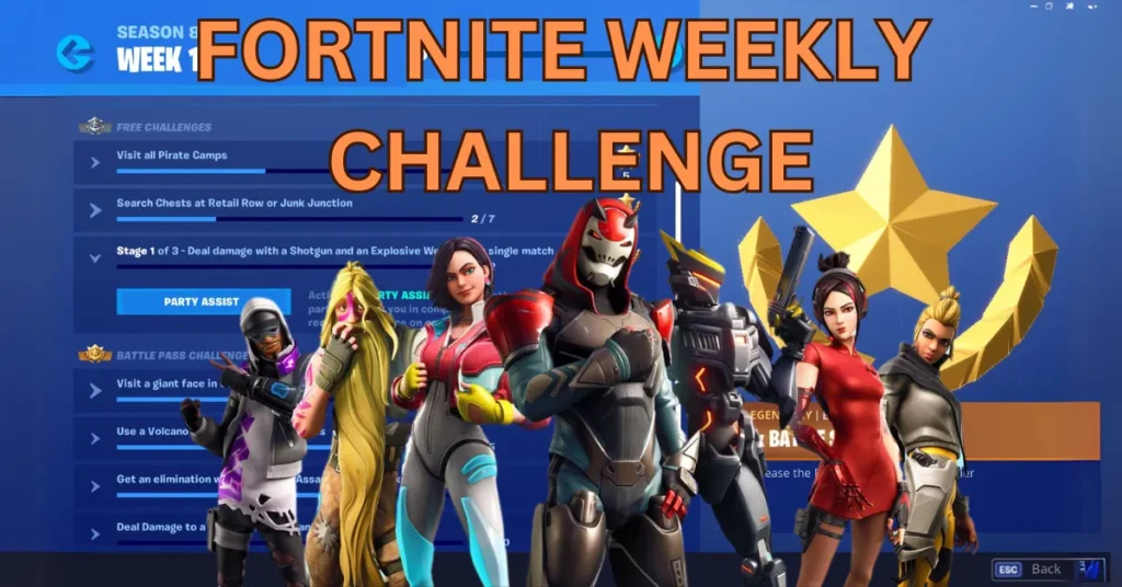 Fortnite Weekly Challenges Guide