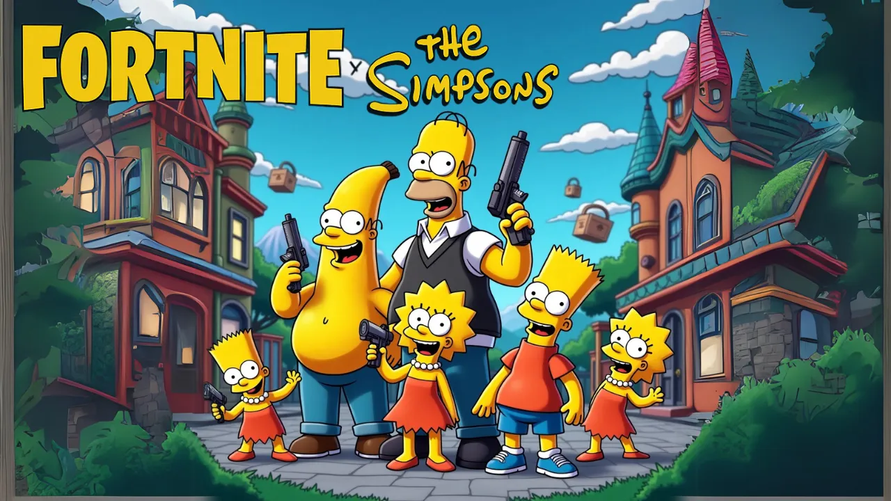 Fortnite x The Simpsons Collaboration