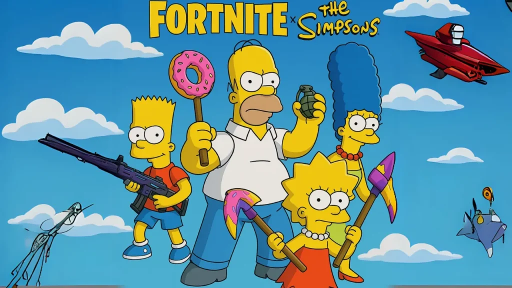 Fortnite x The Simpsons Collaboration