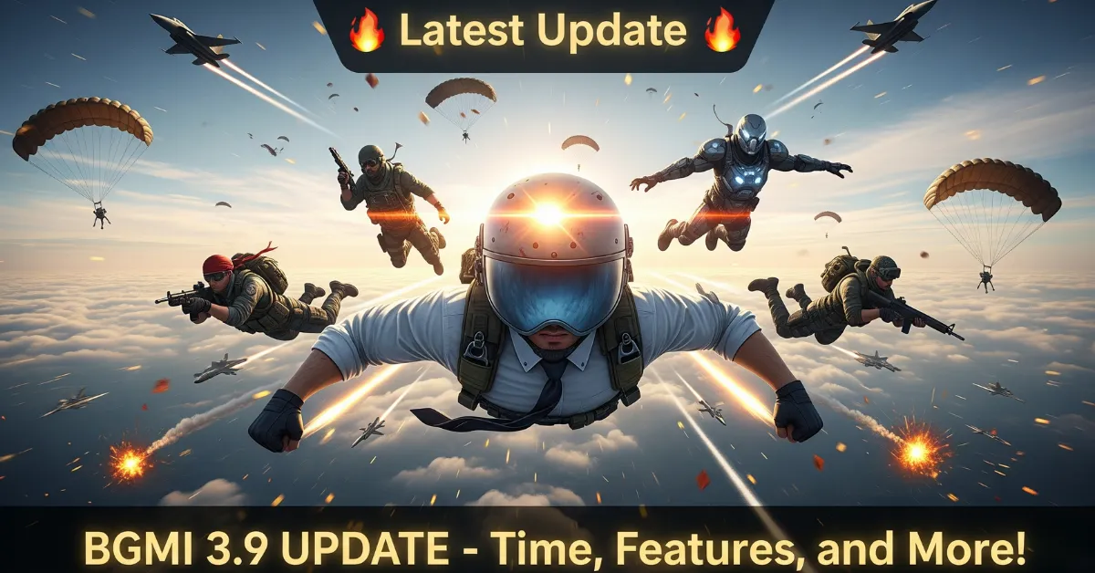 BGMI 3.9 Update Release Date