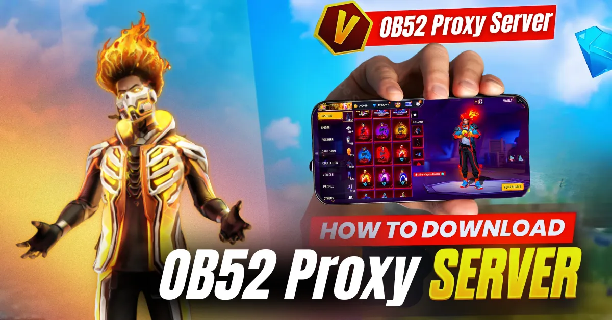 OB52 Proxy Server Free Fire