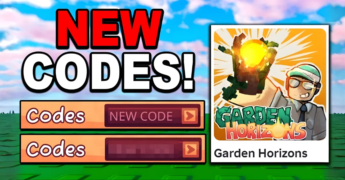 Garden Horizons Roblox Codes