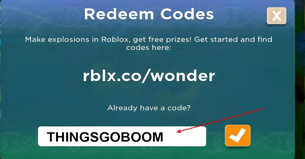 Roblox Robux Redeem Code