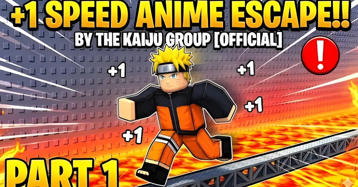+1 Speed Anime Escape Roblox