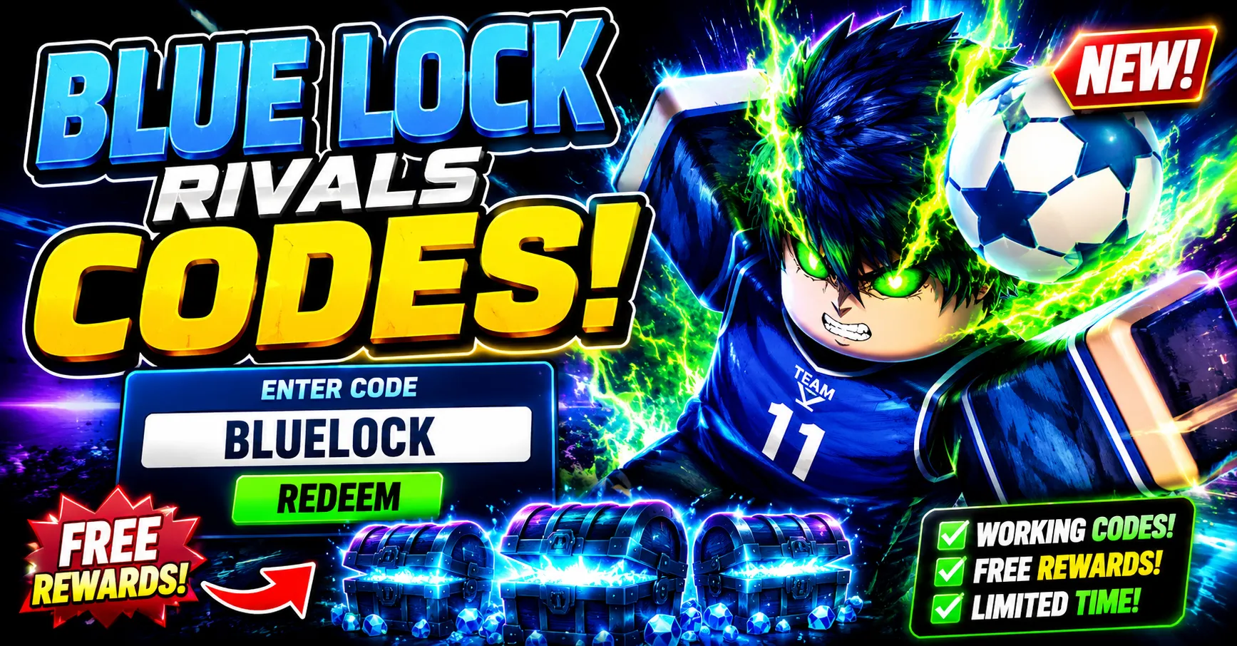 Blue Lock Rivals Codes