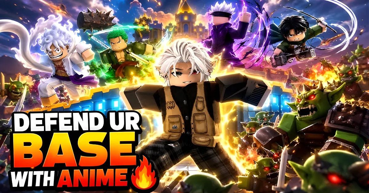 Defend ur Base with Anime Roblox