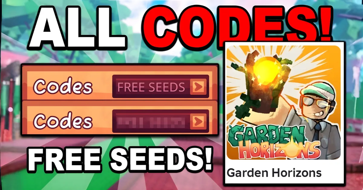 Garden Horizons Roblox Codes