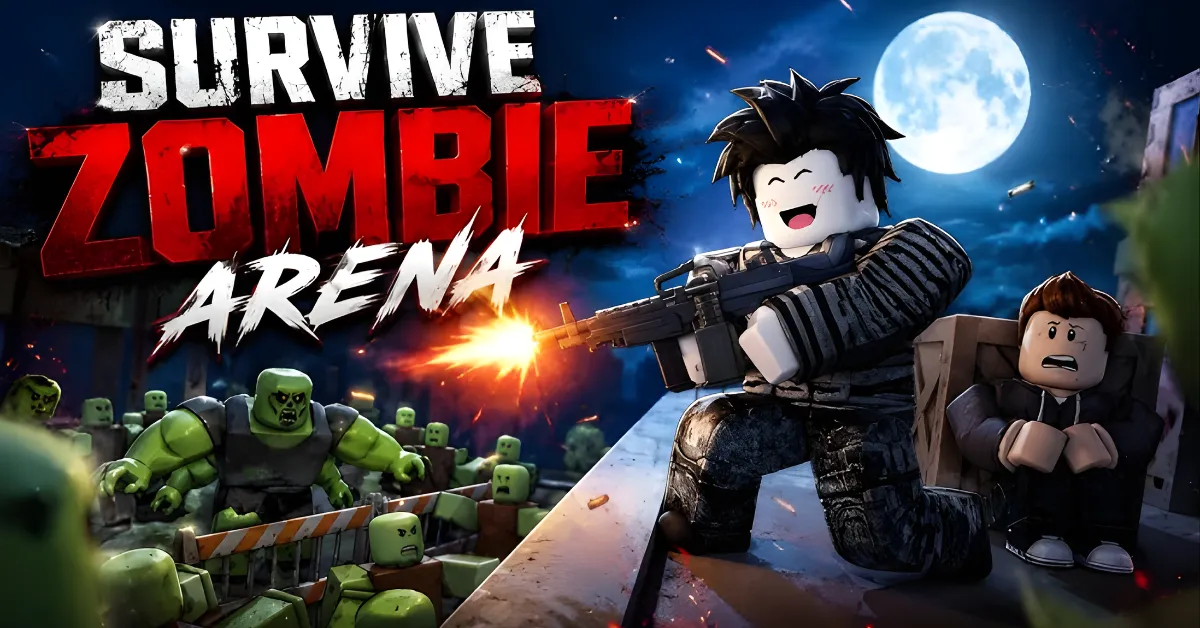 Survive Zombie Arena Roblox
