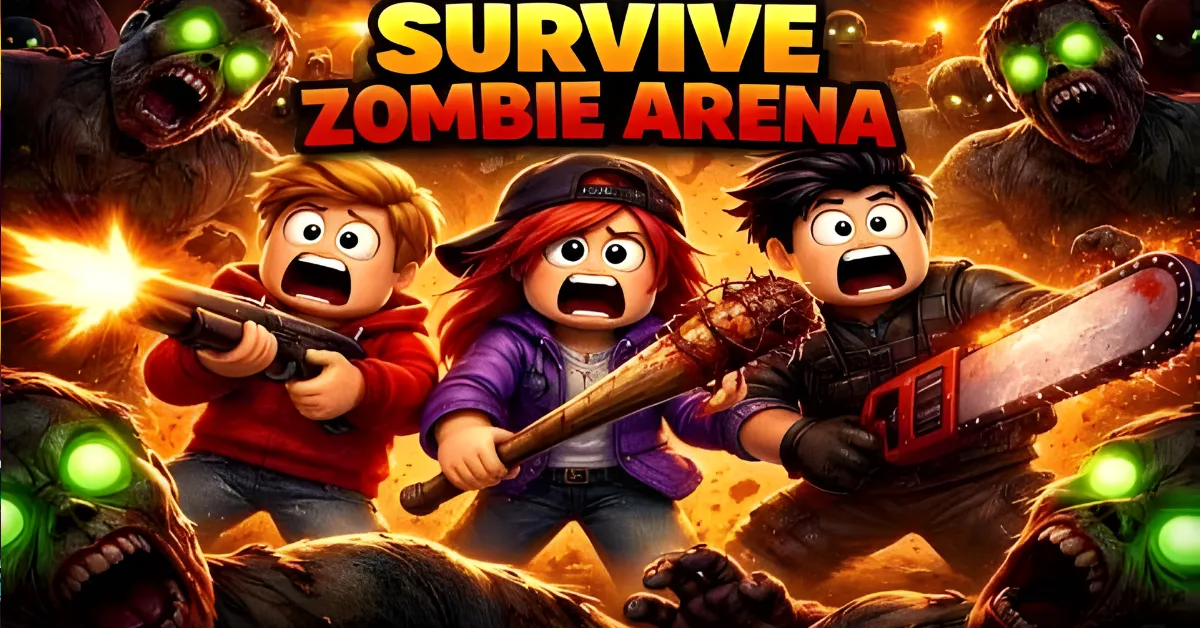 Survive Zombie Arena Roblox