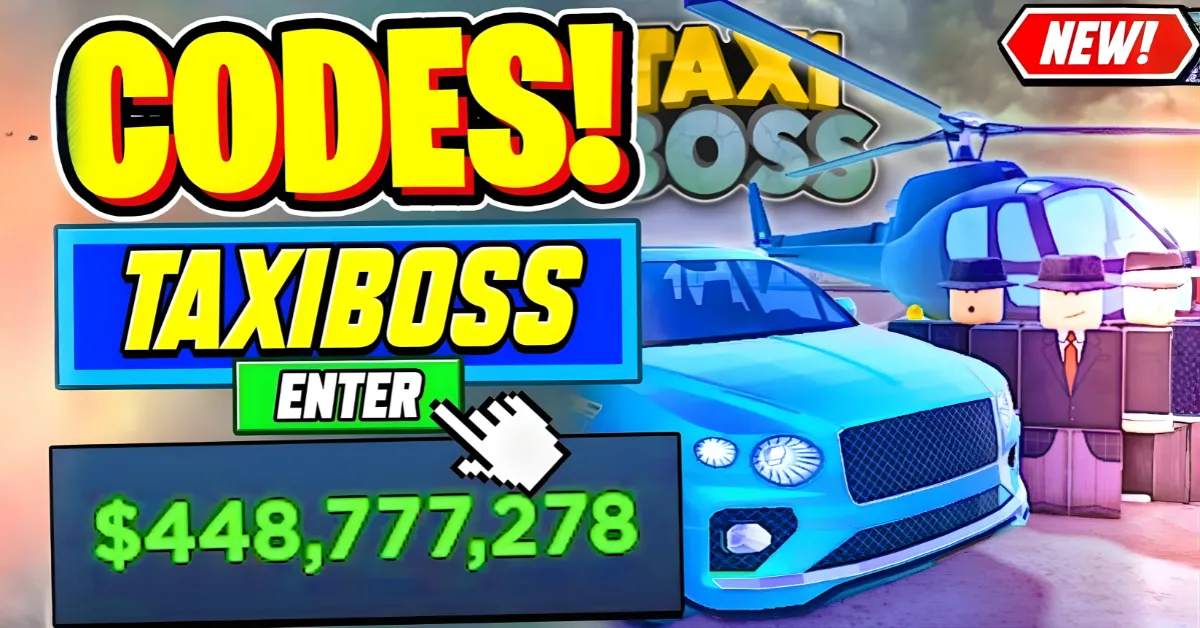 Taxi Boss Codes Roblox
