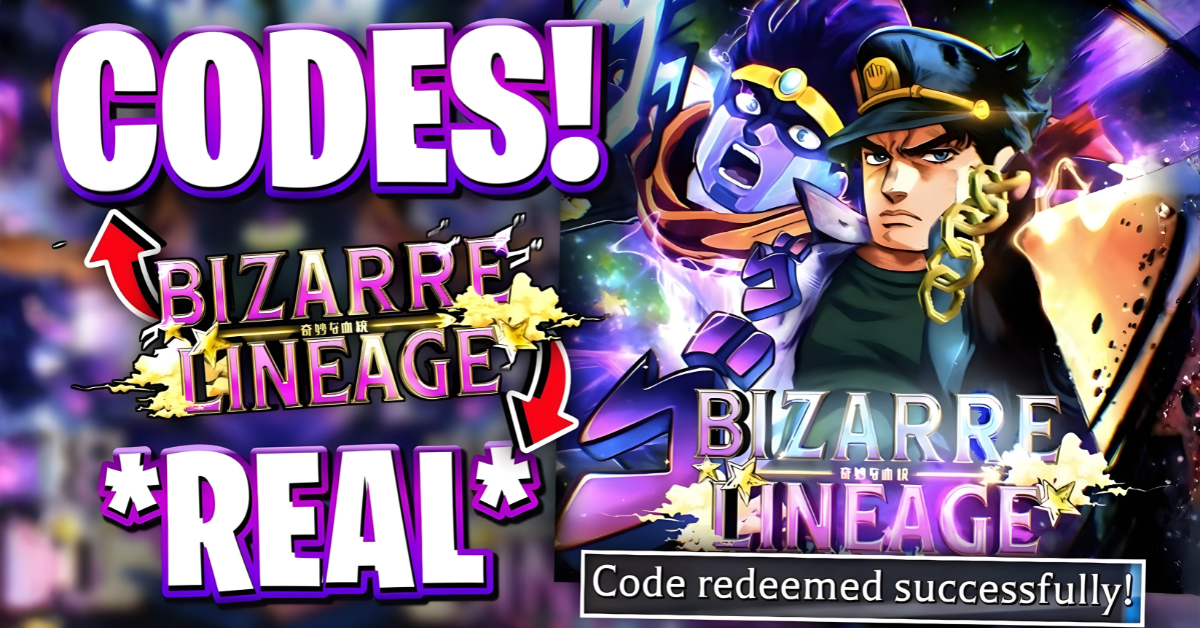 bizarre lineage roblox codes