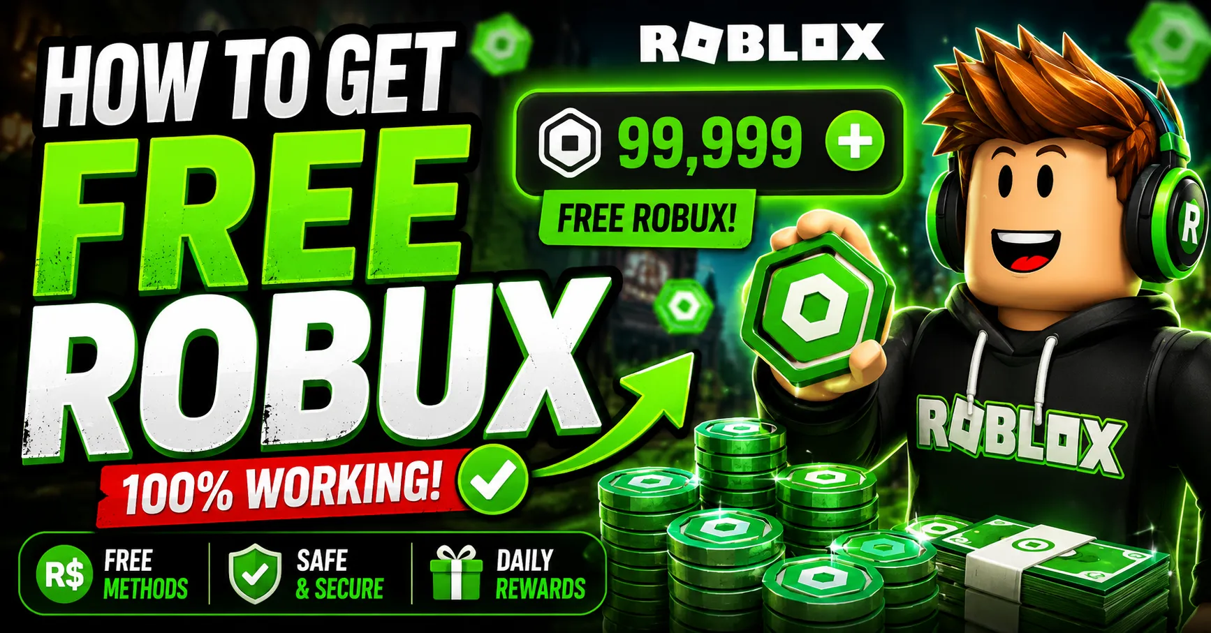 How To Get Free Robux in Roblox